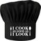 I Cook As Good As I Look, Funny Chef Hat, Adjustable Kitchen Cooking Hat for Men and Women,Chef Gift,Cooking Grilling Baking Home Kitchen Work Cap in Black